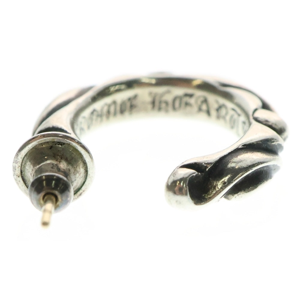 CHROME HEARTS(クロムハーツ) HOOP SCROOL スクロール フープピアス シルバー BCA102
