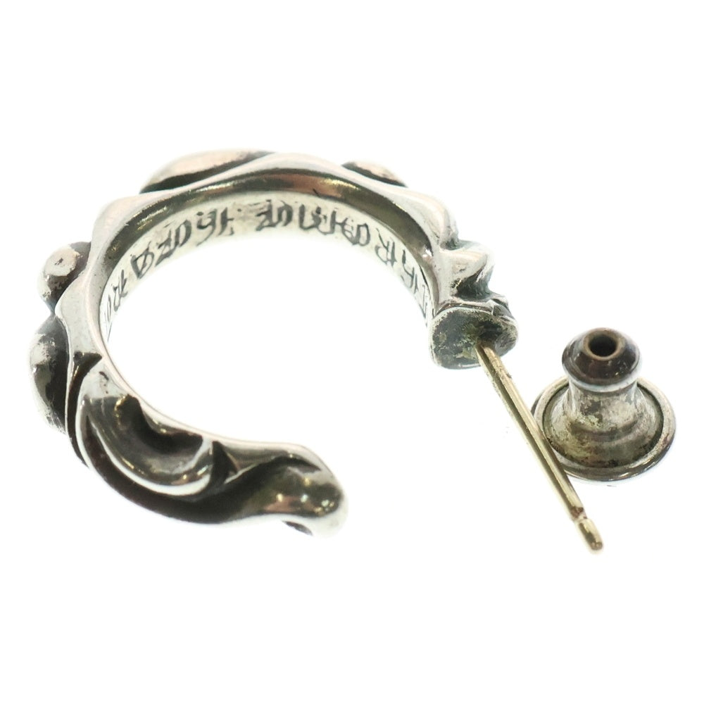 CHROME HEARTS(クロムハーツ) HOOP SCROOL スクロール フープピアス シルバー BCA102