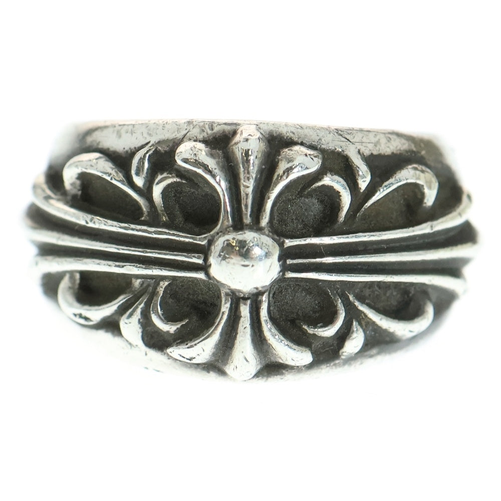 CHROME HEARTS(クロムハーツ) FLRL CRS フローラルクロス リング シルバー BCA346