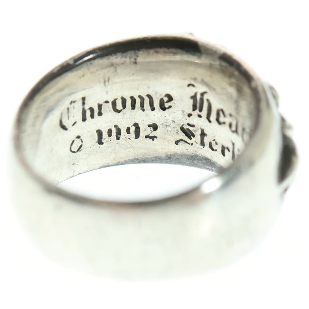 CHROME HEARTS(クロムハーツ) FLRL CRS フローラルクロス リング シルバー BCA346