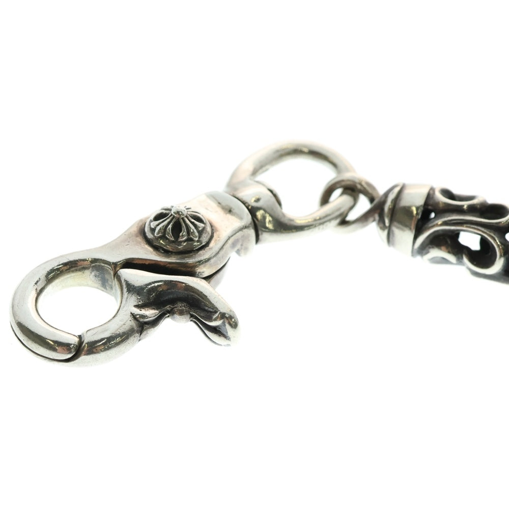 CHROME HEARTS(クロムハーツ) ROLLER LONG-T/2クリップロング ローラー ウォレットチェーン シルバー