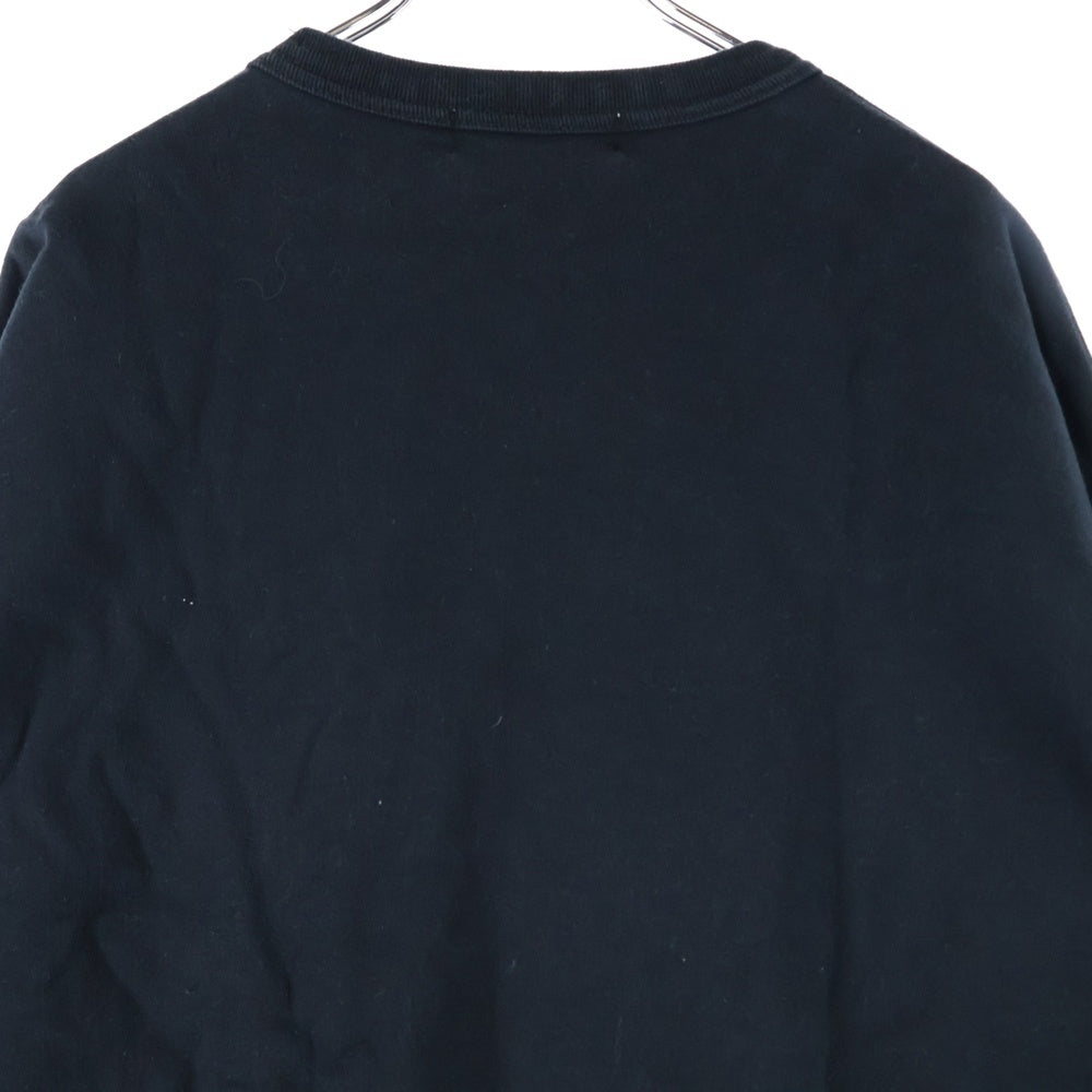 COOTIE(クーティー) COMPACT YARN CREWNECK SWEATSHIRT コンパクトロゴクルーネックスウェットトレーナー ブラック