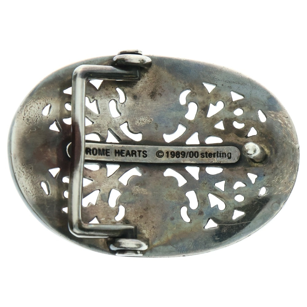CHROME HEARTS(クロムハーツ) OVAL CROSS STRAP1.5クラシックオーバルクロスバックル シルバー BCA359