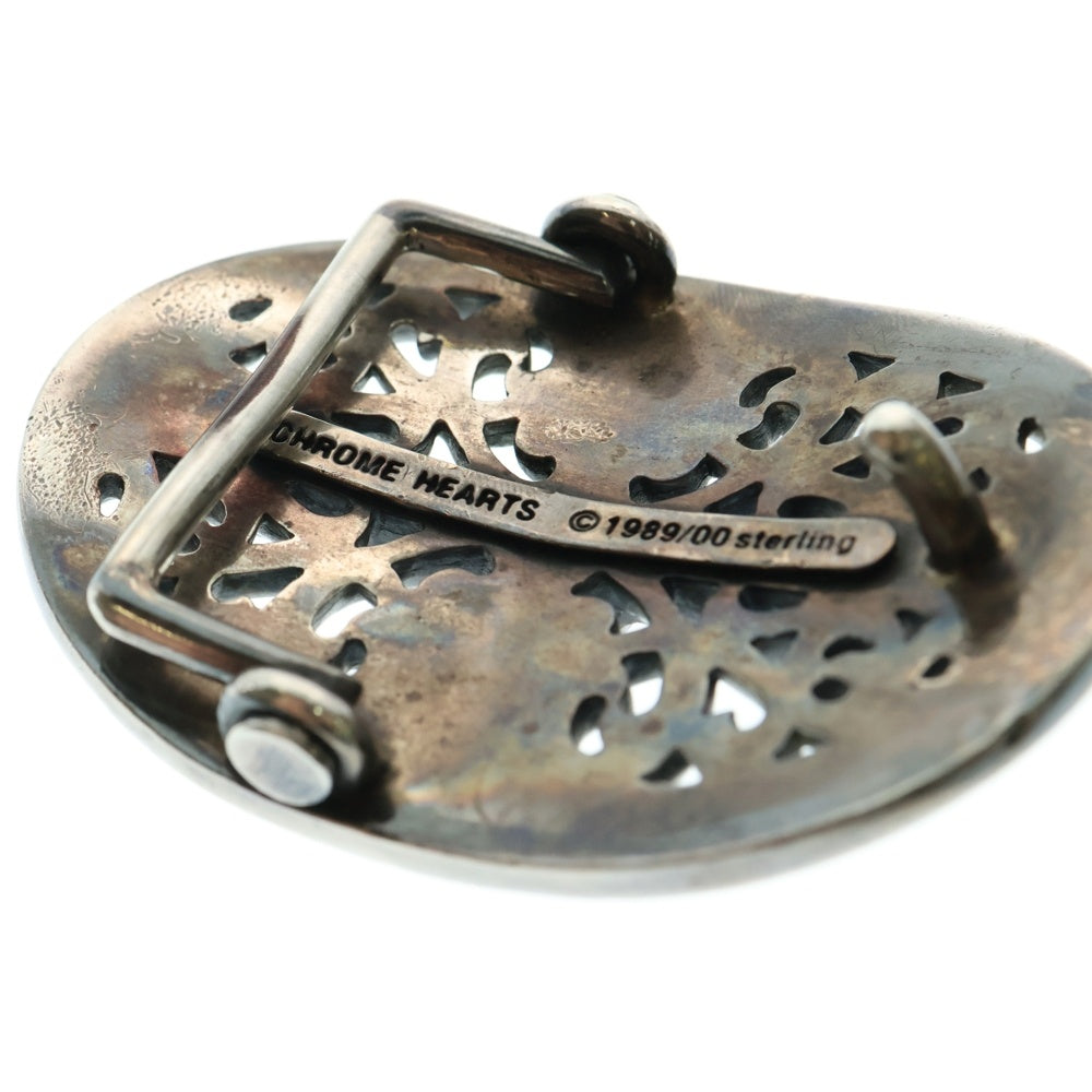 CHROME HEARTS(クロムハーツ) OVAL CROSS STRAP1.5クラシックオーバルクロスバックル シルバー BCA359