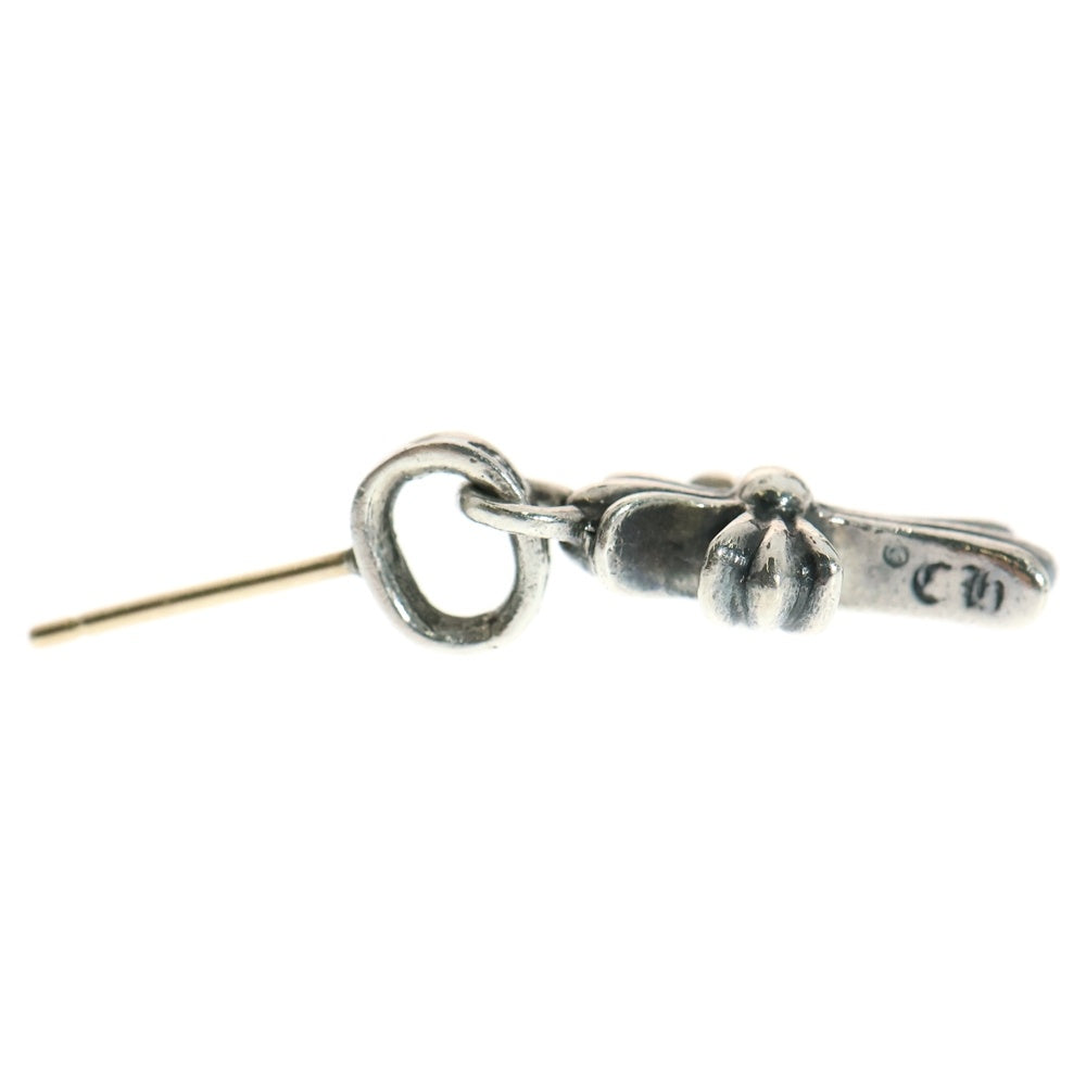 CHROME HEARTS(クロムハーツ) BBY F PPRCHN ベイビーファットクロス ドロップピアス シルバー BCA090