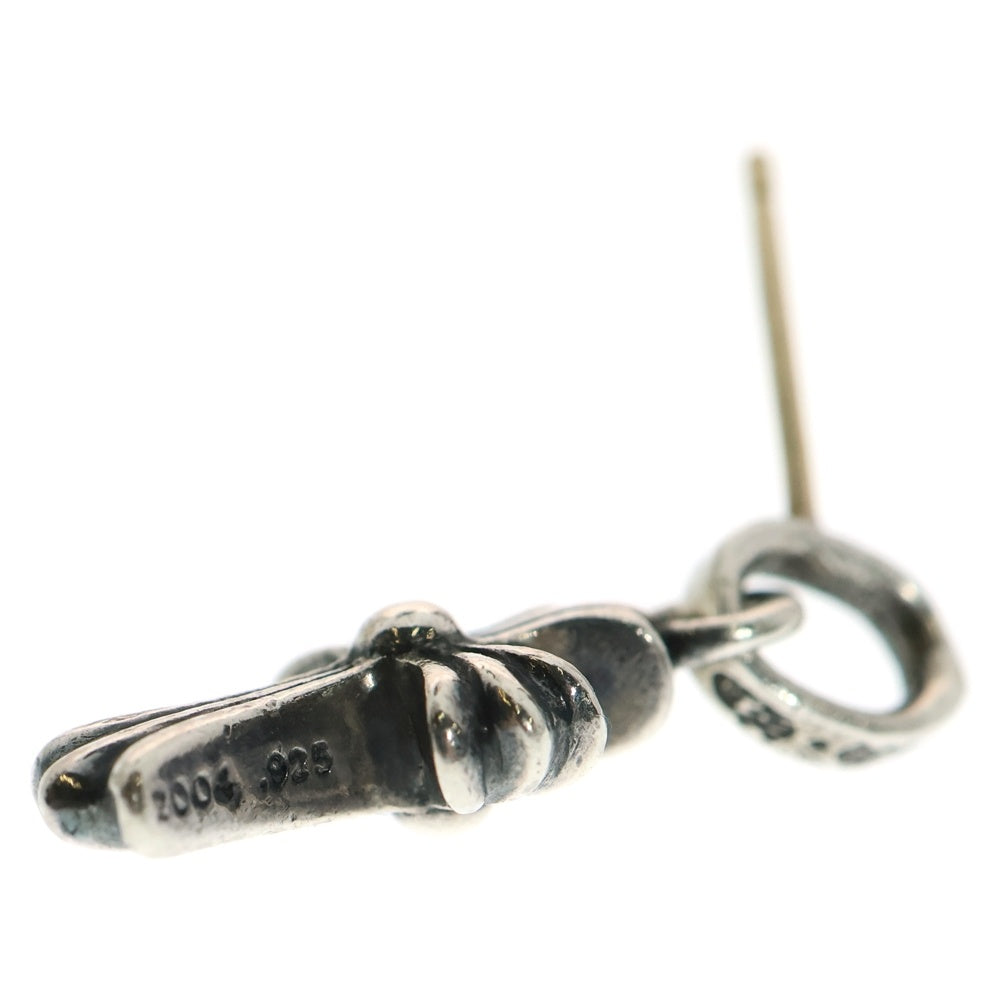 CHROME HEARTS(クロムハーツ) BBY F PPRCHN ベイビーファットクロス ドロップピアス シルバー BCA090