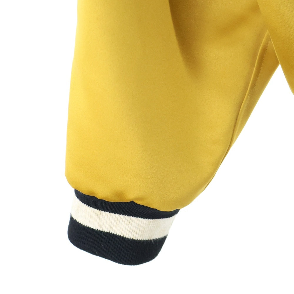 FEAR OF GOD(フィアオブゴッド) Fifth Collection Satin Baseball Jacket フィアオブゴッド 5thコレクション サテンベースボールジャケット スタジャン イエロー