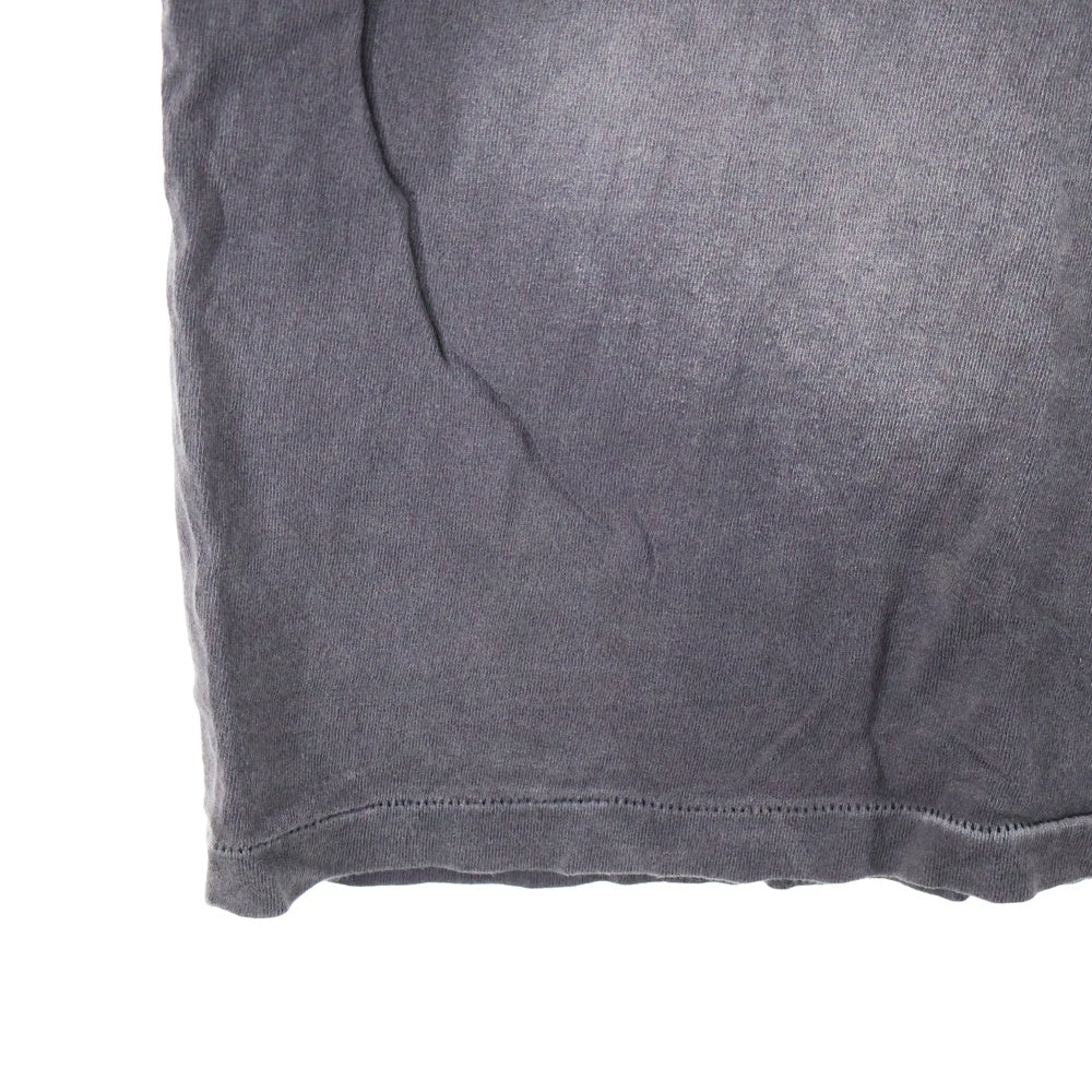 SAINT MICHAEL(セントマイケル) 22SS SAINT YOUTH SM-S22-0000-004 グラフィックヴィンテージ加工 半袖Tシャツ カットソー グレー