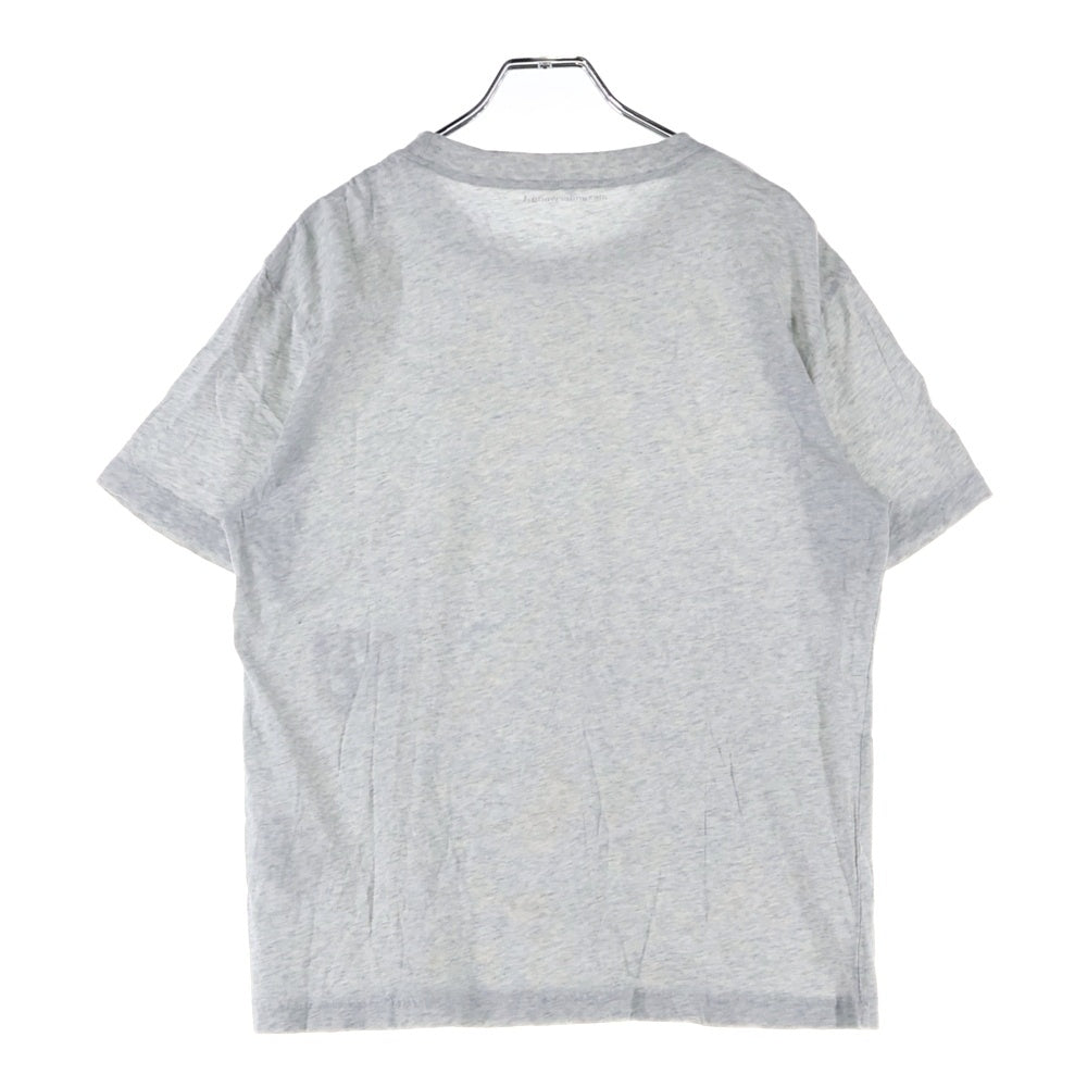 ALEXANDER WANG(アレキサンダーワン) パフロゴ半袖Tシャツ カットソー グレー レディース