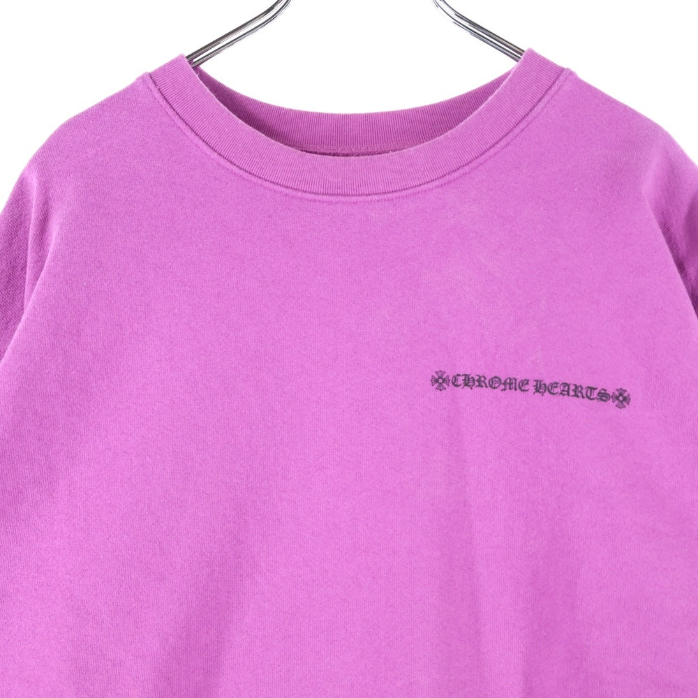 CHROME HEARTS(クロムハーツ) 21SS×MATTY BOY PPO PHYSM SWTSHRT マッティボーイ フィズム スパイダーウェブ プリントスウェットトレーナー パープル