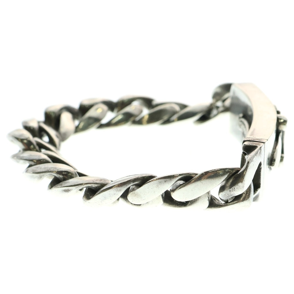 CHROME HEARTS(クロムハーツ) ID DAGGER ダガーIDクラシックリンクブレスレット 13LINK シルバー BCA156