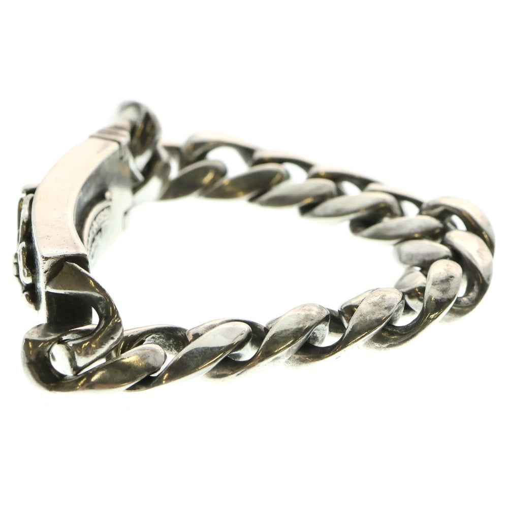 CHROME HEARTS(クロムハーツ) ID DAGGER ダガーIDクラシックリンクブレスレット 13LINK シルバー BCA156