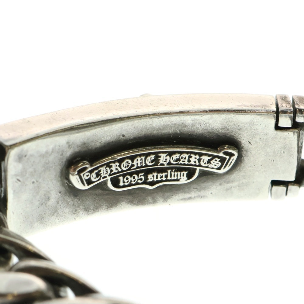 CHROME HEARTS(クロムハーツ) ID DAGGER ダガーIDクラシックリンクブレスレット 13LINK シルバー BCA156