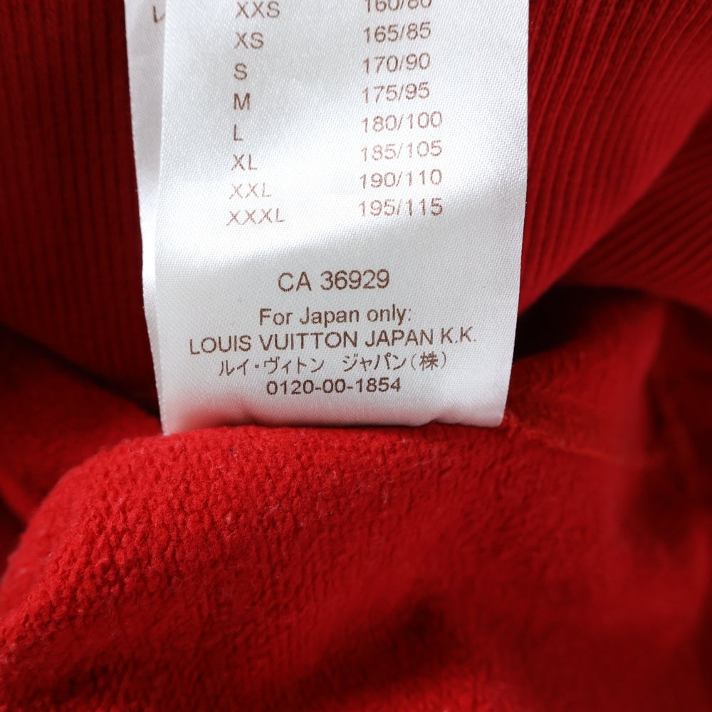 LOUIS VUITTON(ルイヴィトン) 17AW × SUPREME Arc Logo Crewneck RM172 JIU HDY93W シュプリーム アーチロゴ クルーネックスウェットトレーナー レッド