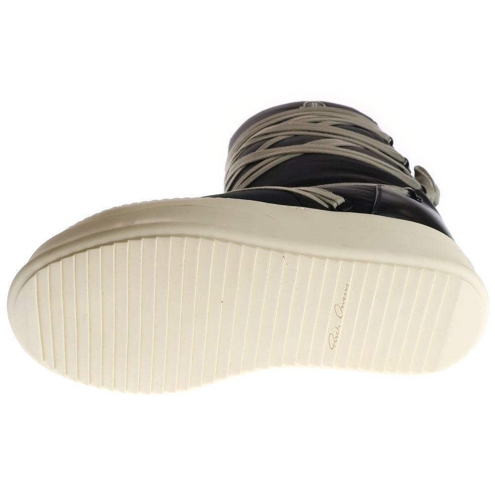 Rick Owens(リックオウエンス) ×MONCLER BIGROCKS MU02C4H20M3863 モンクレール ビッグロックス ロングブーツ ブラック