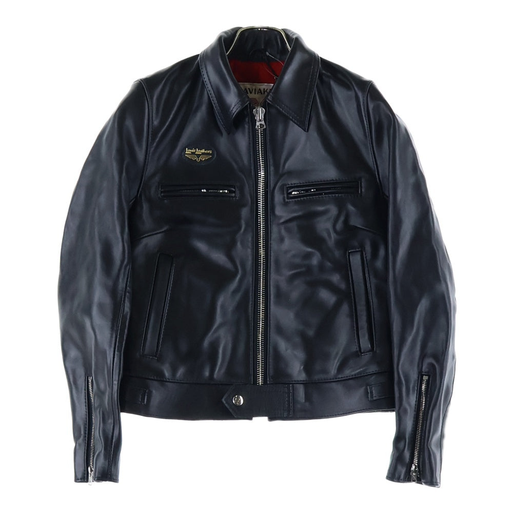 Lewis Leathers(ルイスレザー) 551L DOMINATOR ドミネーター カウハイド シングルレザーライダースジャケット ブラック レディース