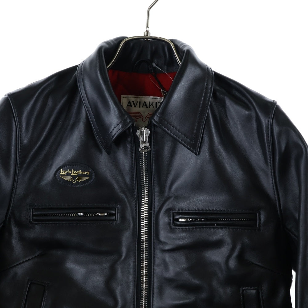 Lewis Leathers(ルイスレザー) 551L DOMINATOR ドミネーター カウハイド シングルレザーライダースジャケット ブラック レディース