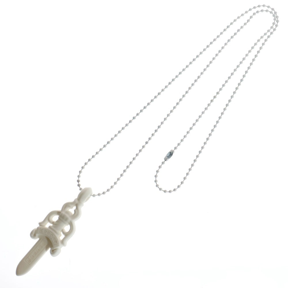 CHROME HEARTS(クロムハーツ) RUBBER LARGE DAGGER ラバーラージダガー シリコンラバーネックレス ホワイト