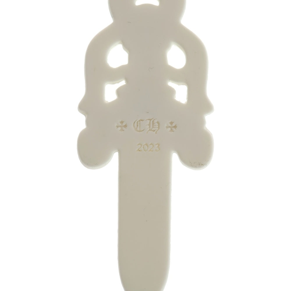 CHROME HEARTS(クロムハーツ) RUBBER LARGE DAGGER ラバーラージダガー シリコンラバーネックレス ホワイト