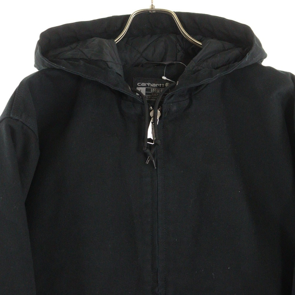 CARHARTT(カーハート) WASHED DUCK INSULATED ACTIVE JACKET ウォッシュドダックアクティブジャケット J130 ブラック