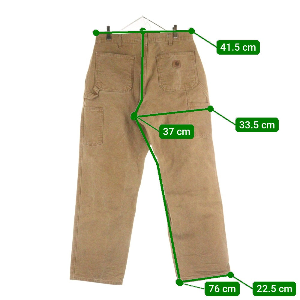 CARHARTT(カーハート) ダックキャンバスペインターパンツ メキシコ製 ブラウン