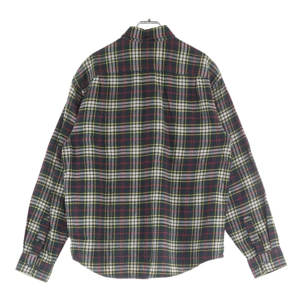 SUPREME(シュプリーム) 20AW Tartan Flannel Shirt Black タータンフランネルチェック長袖シャツ ブラック/マルチ