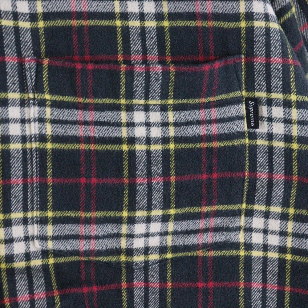 SUPREME(シュプリーム) 20AW Tartan Flannel Shirt Black タータンフランネルチェック長袖シャツ ブラック/マルチ