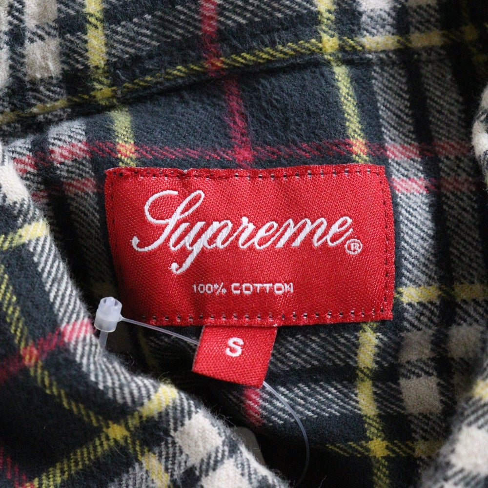 SUPREME(シュプリーム) 20AW Tartan Flannel Shirt Black タータンフランネルチェック長袖シャツ ブラック/マルチ