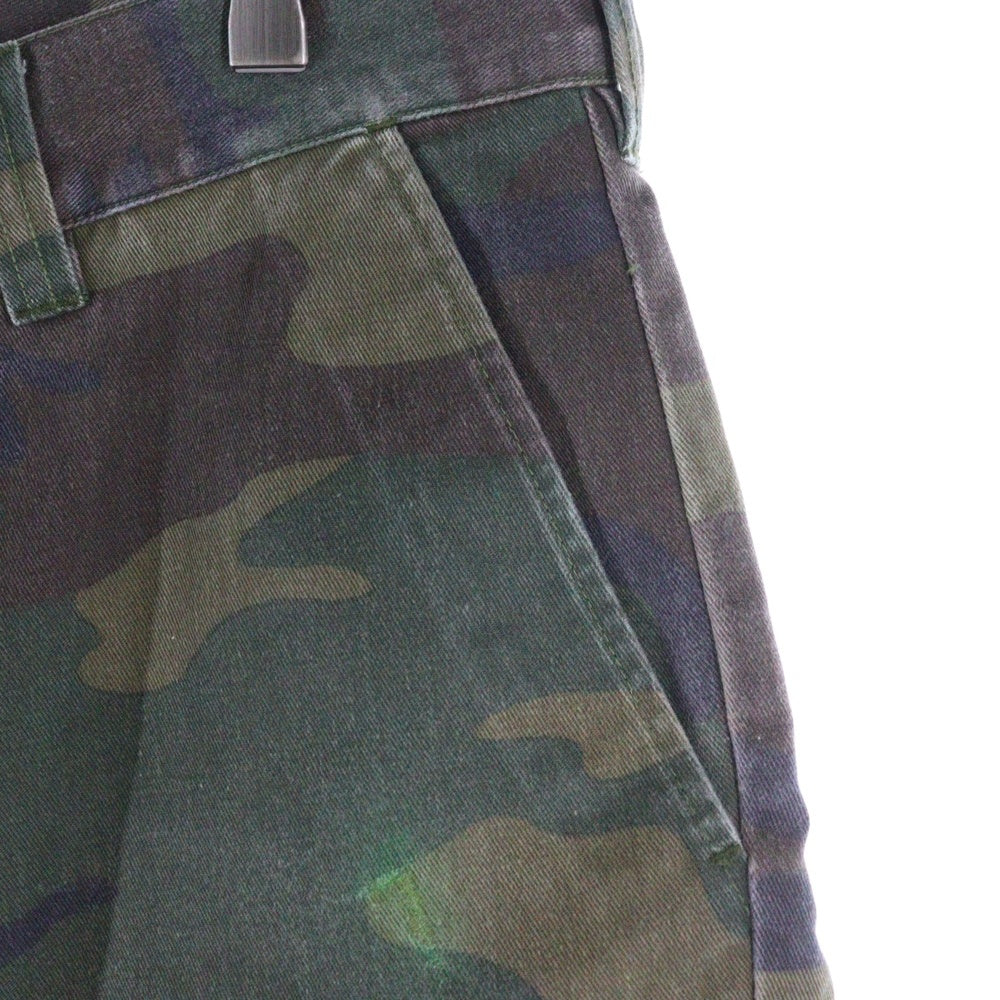 SUPREME(シュプリーム) 14SS Work Short ワークショーツ ハーフパンツ カモフラ グリーン