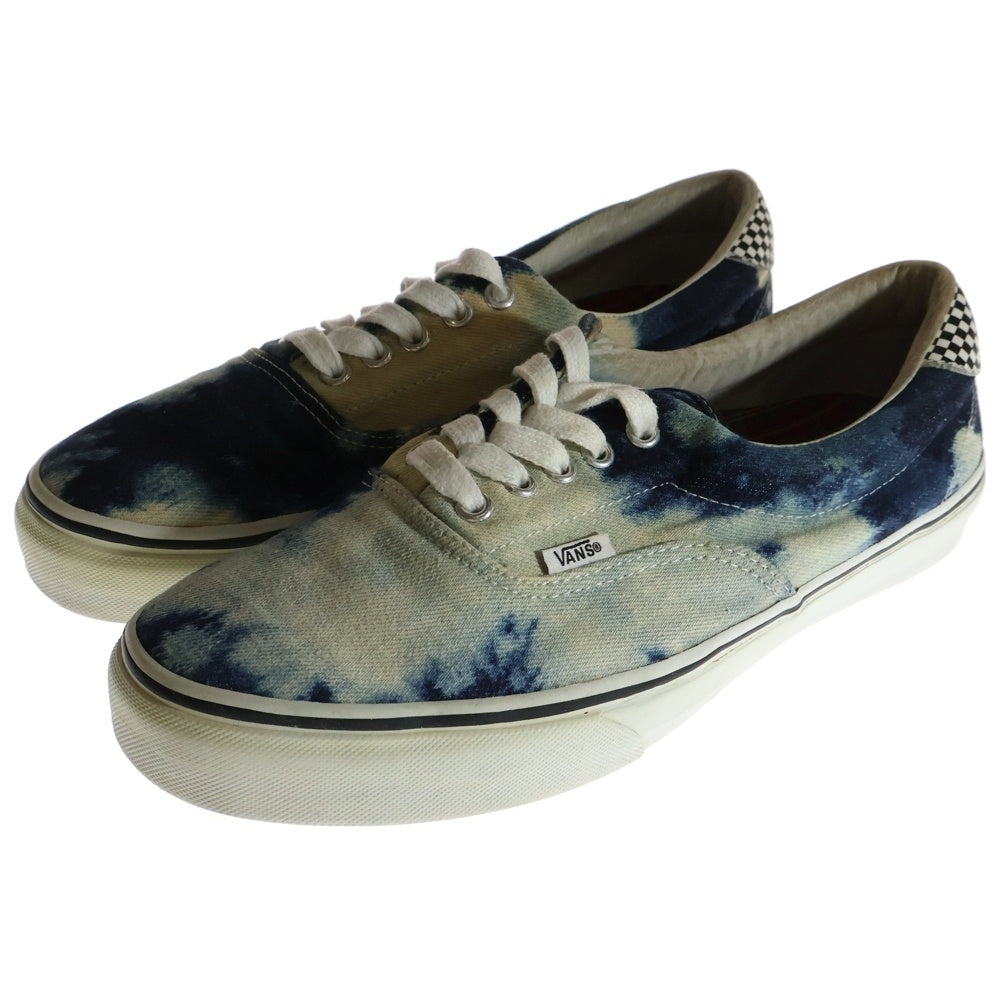 SUPREME(シュプリーム) 10SS×VANS Era Style 46 RAW Bleached Denim ヴァンズ エラ スタイル46 ブリーチドデニム ローカットスニーカー US10/28.0cm ブルー