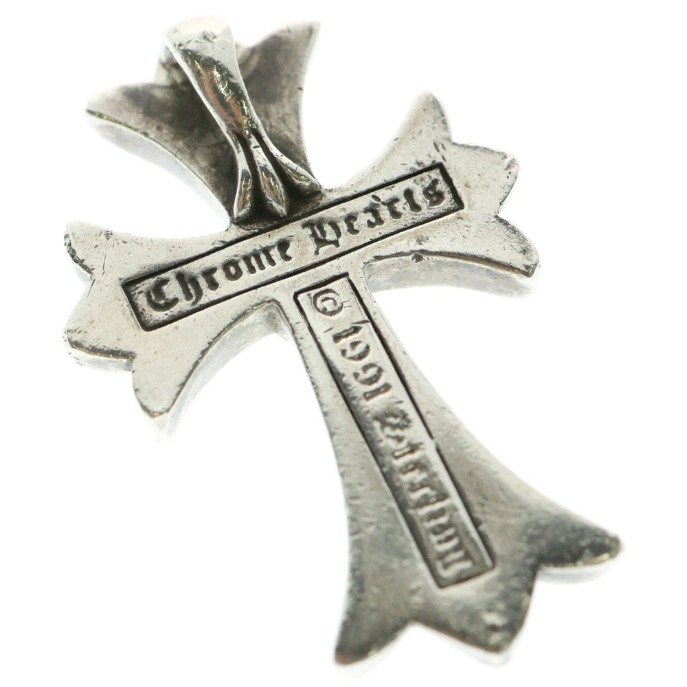 CHROME HEARTS(クロムハーツ) CH CRS SML スモールCHクロス ペンダントトップ シルバー BCA219