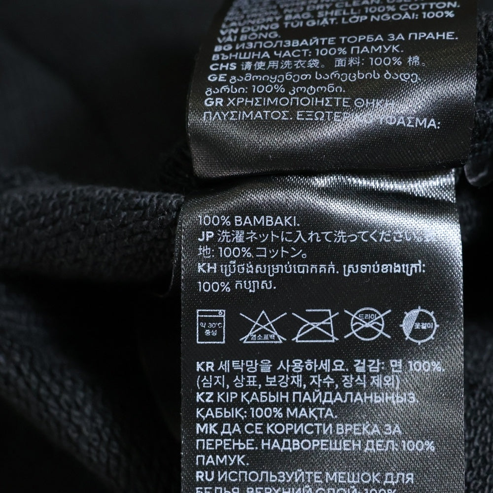 MUGLER(ミュグレー) ×H&M ラインストーン パーカー フーディー ブラック
