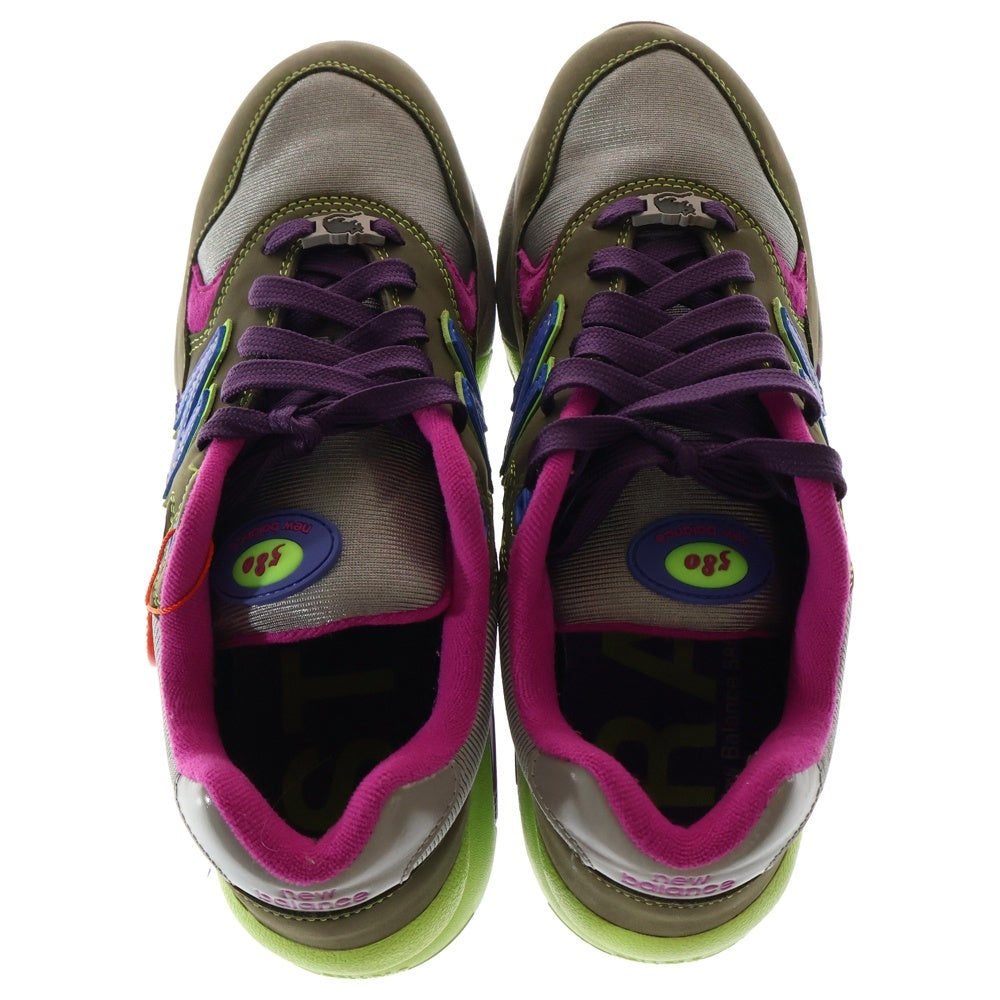 New Balance(ニューバランス) ×Stray Rats Dark Moss MT580ST2 ストレイ ラッツ ダークモス ローカットスニーカー シューズ US10.5/28.5cm マルチ
