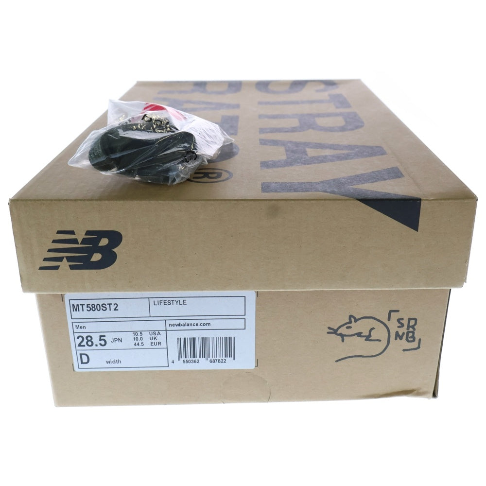 New Balance(ニューバランス) ×Stray Rats Dark Moss MT580ST2 ストレイ ラッツ ダークモス ローカットスニーカー シューズ US10.5/28.5cm マルチ