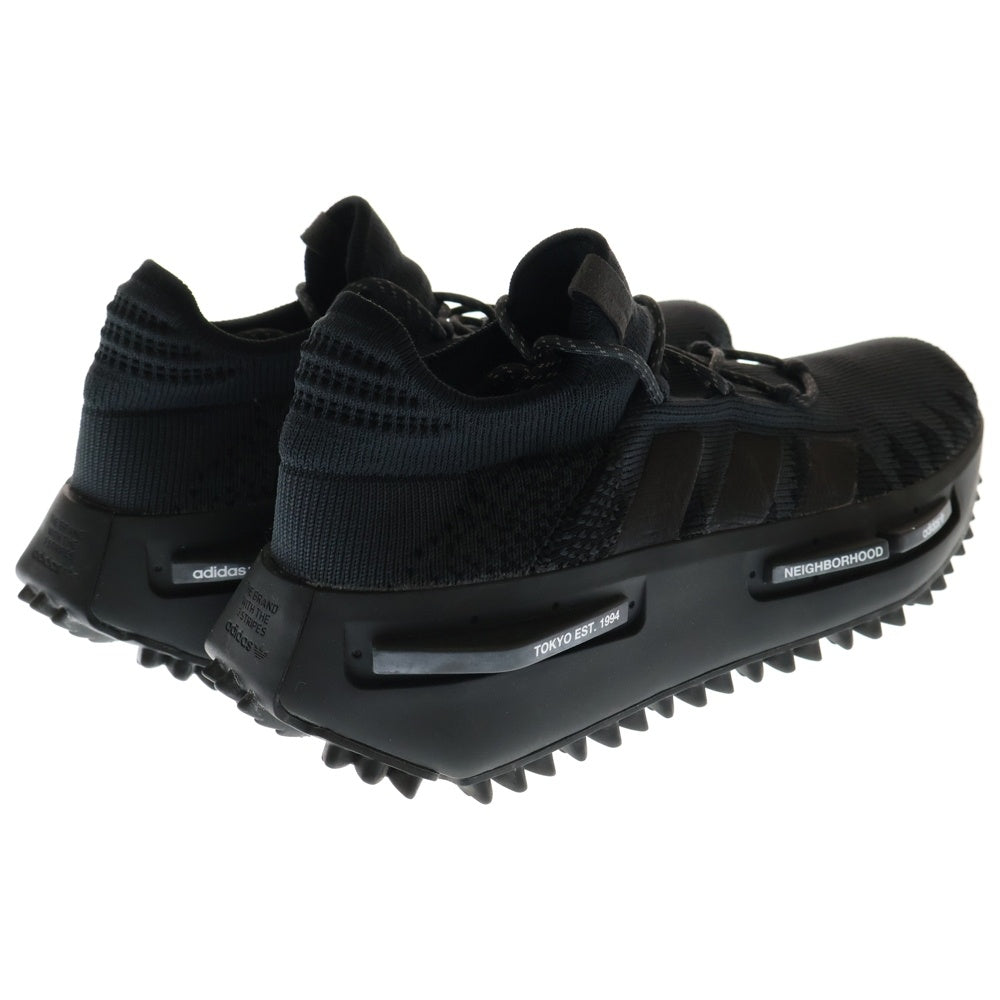 adidas(アディダス) ×NEIGHBORHOOD NMD S1 N KNIT ID3205 ネイバーフッド ノマド ニット ローカットスニーカー US11/29.0cm ブラック