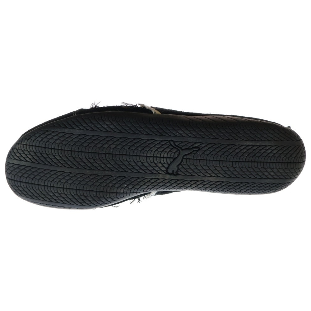 BALENCIAGA(バレンシアガ) ×puma speedcat 406519-02 プーマ スピードキャット デストロイ加工 スエードスニーカーローカット US7.5/25.5cm ブラック