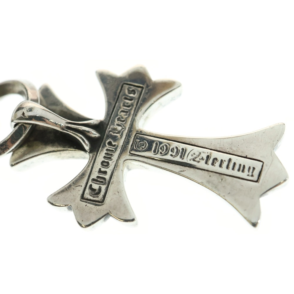 アクセサリー CHROME HEARTS CH CRS SML with BALE Chrome Hearts Large Double Cross With Bale Pendant Silver
