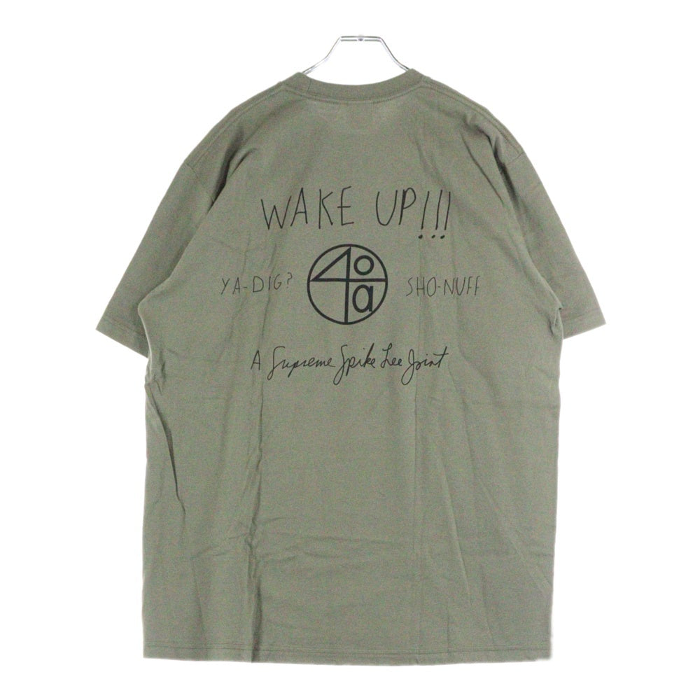 SUPREME(シュプリーム) 25SS Spike Tee Light Olive スパイク・リー フォトプリント ライトオリーブ 半袖Tシャツ カットソー オリーブ