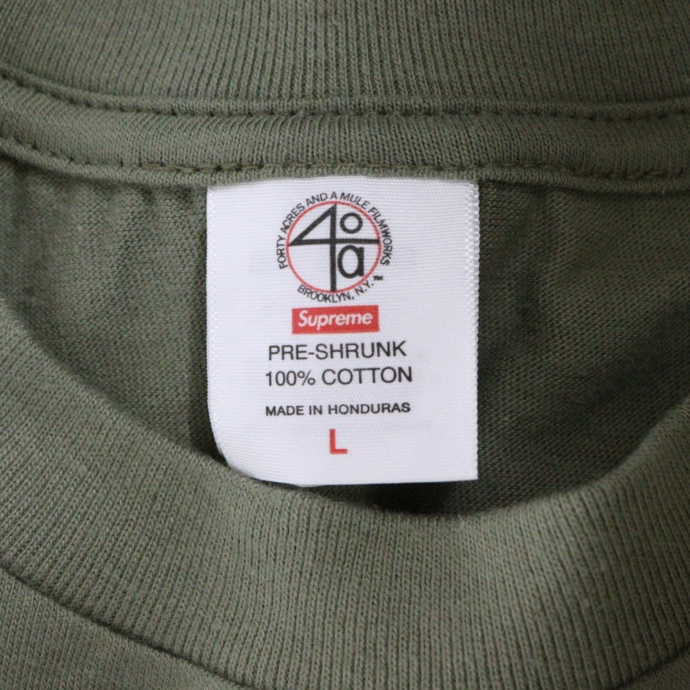 SUPREME(シュプリーム) 25SS Spike Tee Light Olive スパイク・リー フォトプリント ライトオリーブ 半袖Tシャツ カットソー オリーブ