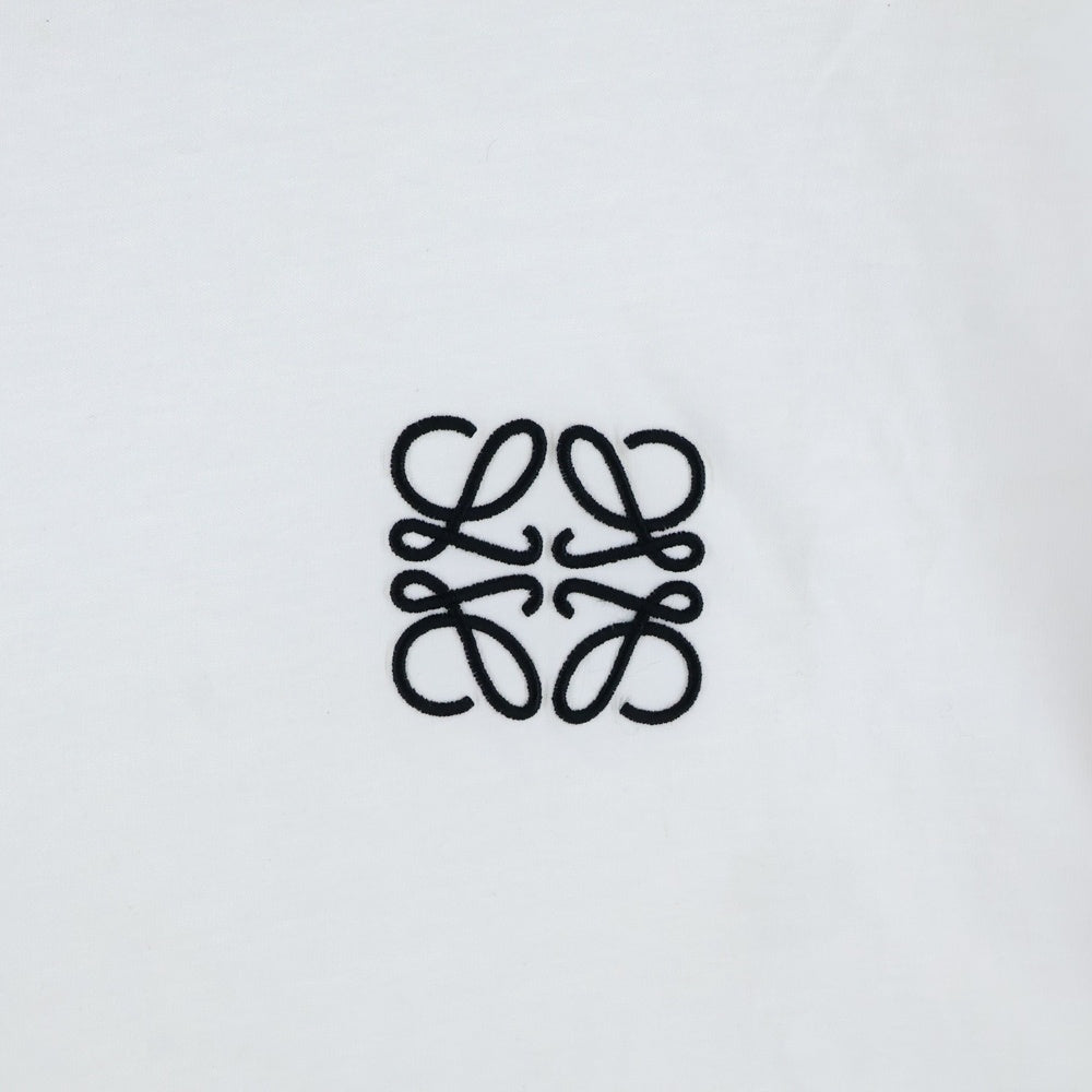LOEWE(ロエベ) アナグラムロゴクルーネック半袖Tシャツ カットソー H6299000CR ホワイト