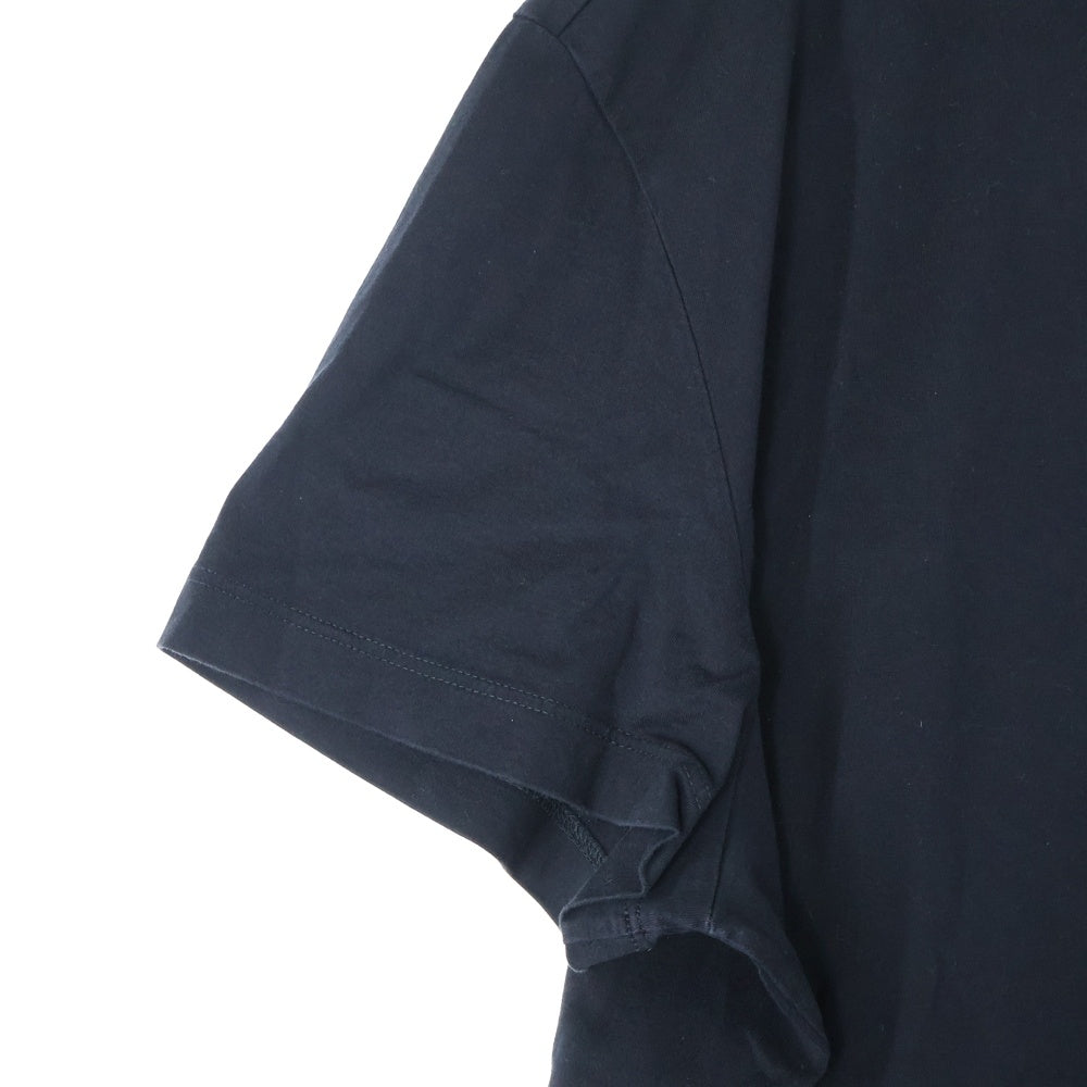 Maison Martin Margiela(メゾンマルタンマルジェラ) アップサイドダウンロゴ半袖Tシャツ カットソー S30GC0701 S22816 ブラック