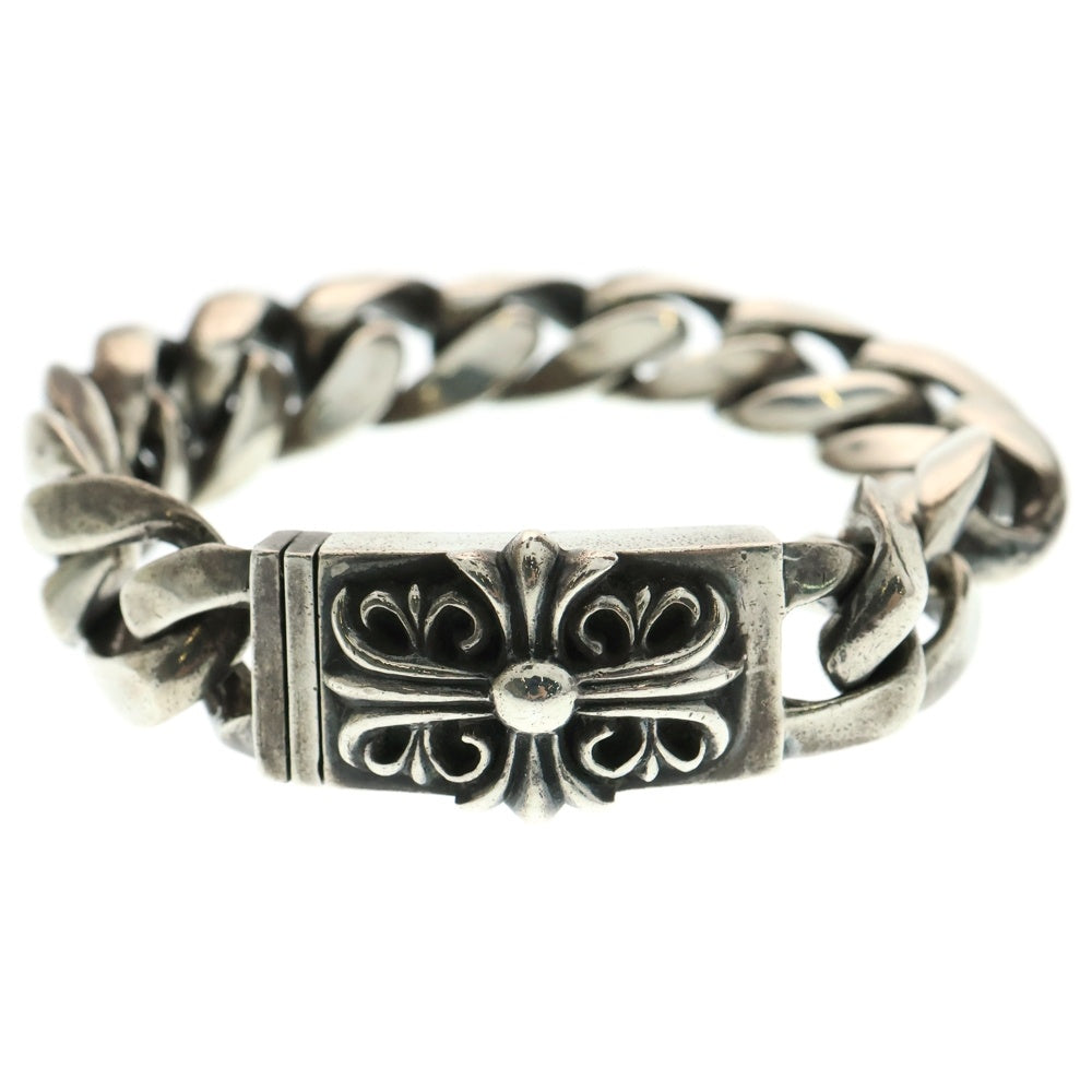 CHROME HEARTS(クロムハーツ) ID BOX KEEPER キーパー ボックスID ブレスレット シルバー 13LINK BCA155