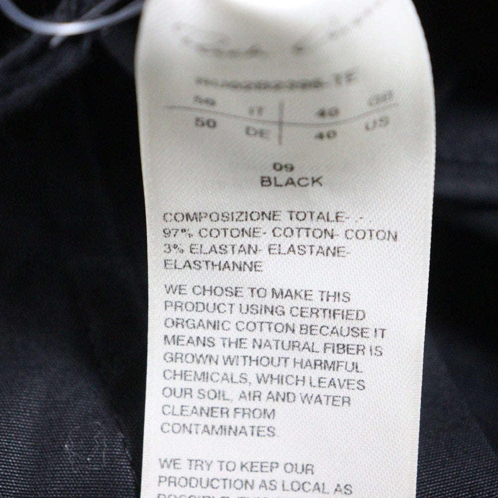 Rick Owens(リックオウエンス) 22AW MASTODON CARGO RU02B2396-TE マストドン カーゴ スウェット パンツ ブラック