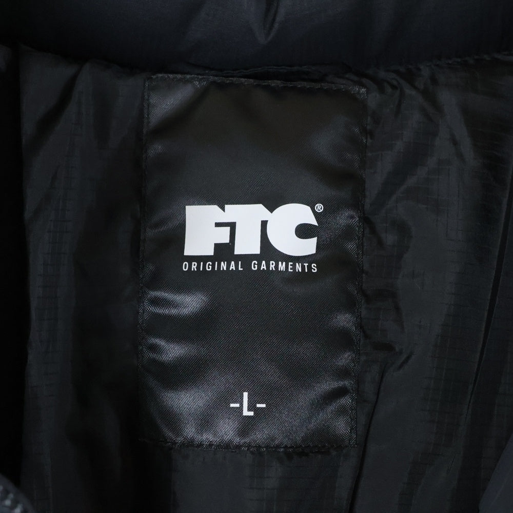 FTC(エフシーティー) 23AW PERTEX DOWN JACKET パーテックスダウンジャケット FTC023AWJ02 ブラック