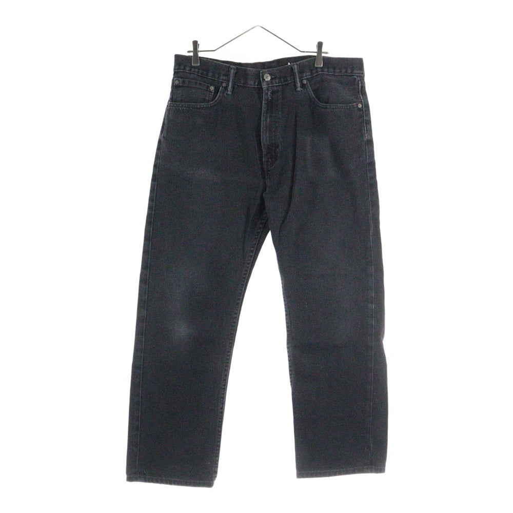 Levi's(リーバイス) 505 ジッパーフライストレートブラックデニムパンツ 00505-0260 ブラック