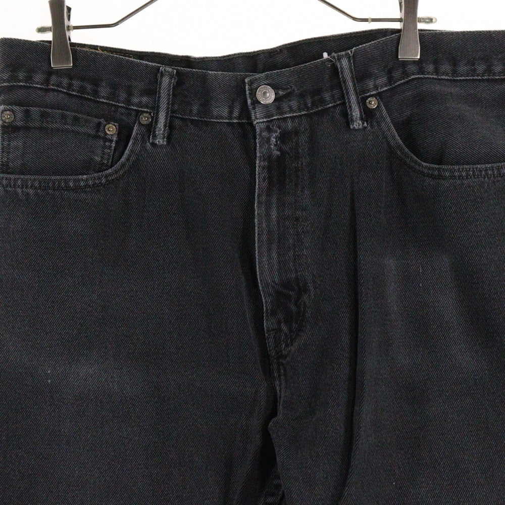 Levi's(リーバイス) 505 ジッパーフライストレートブラックデニムパンツ 00505-0260 ブラック