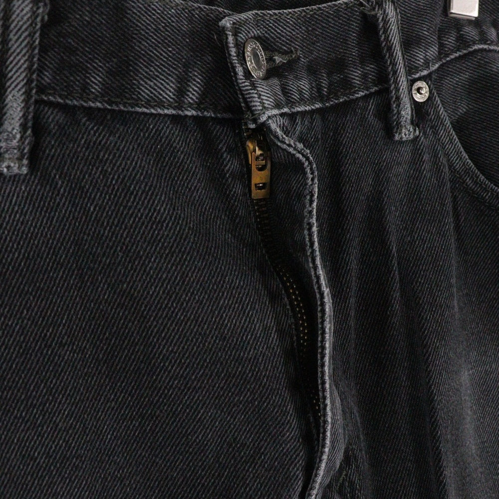 Levi's(リーバイス) 505 ジッパーフライストレートブラックデニムパンツ 00505-0260 ブラック