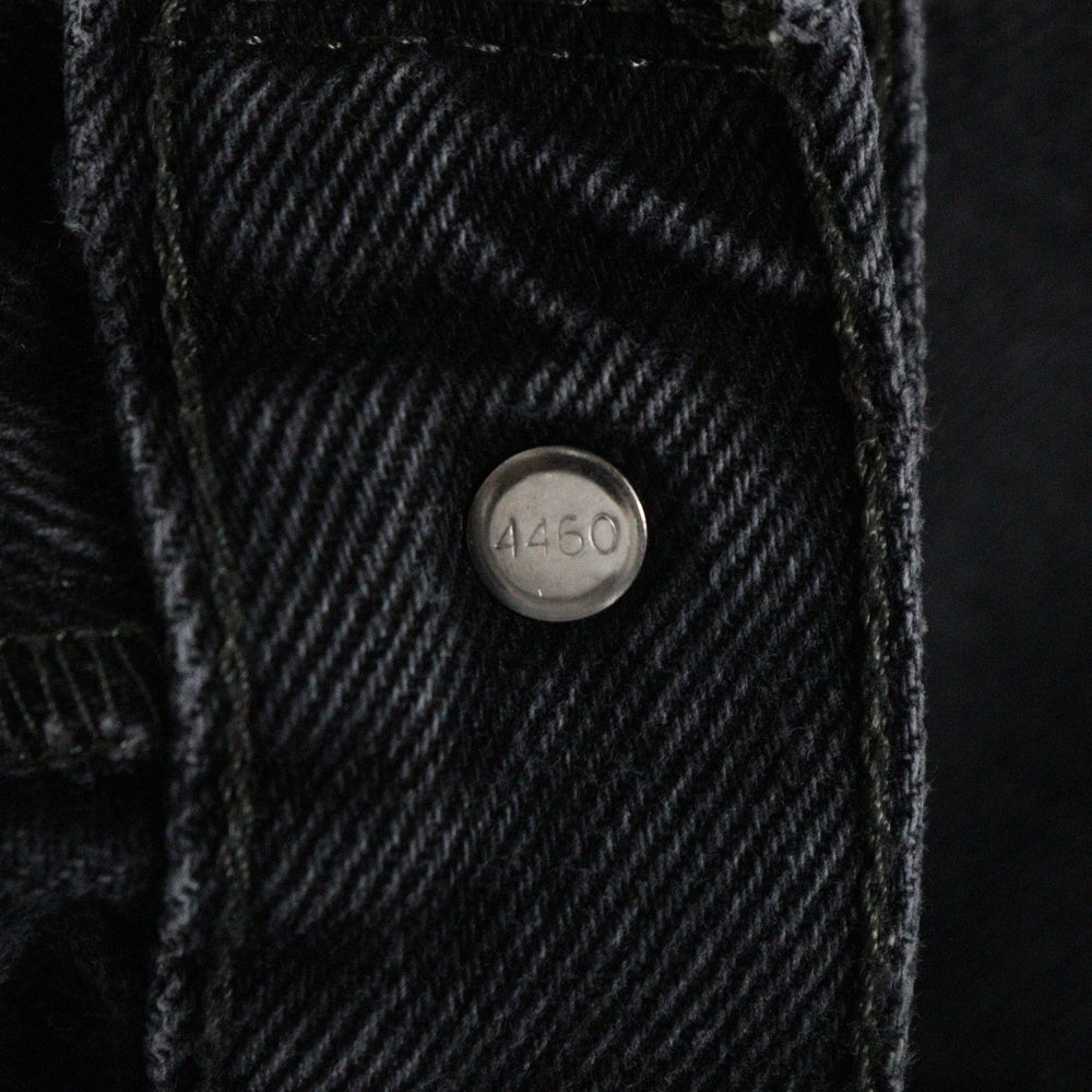 Levi's(リーバイス) 505 ジッパーフライストレートブラックデニムパンツ 00505-0260 ブラック