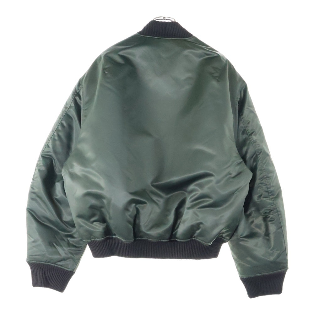 Acne Studios(アクネ ストゥディオズ) Bomber Jacket B90819 ロゴグラムボンバージャケット グリーン