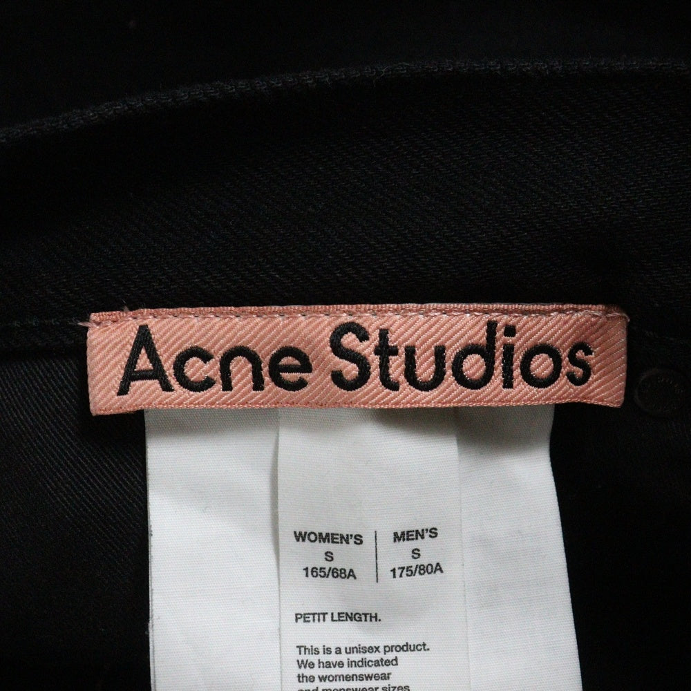 Acne Studios(アクネ ストゥディオズ) Loose Fit Jeans C00100 ルーズフィット ジーンズ ブラック